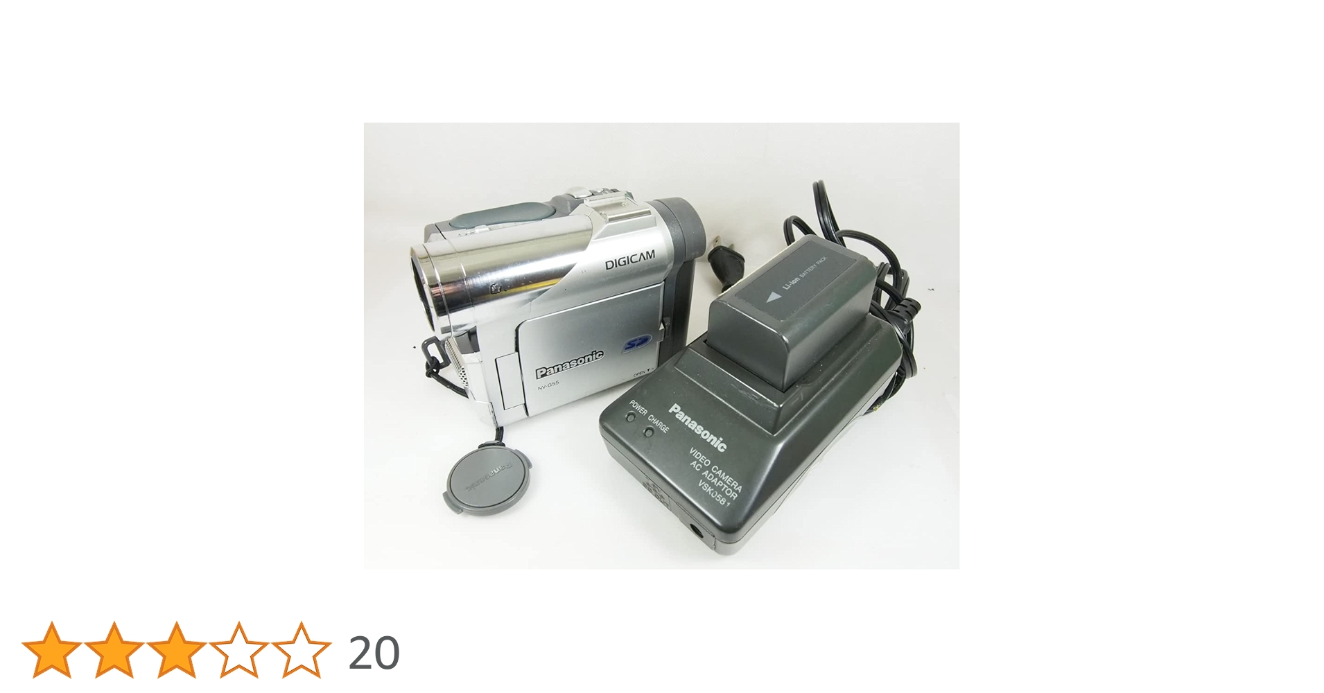 パナソニック Panasonic⭐️NV-GS500 MiniDVビデオカメラ Panasonic NV-GS500 